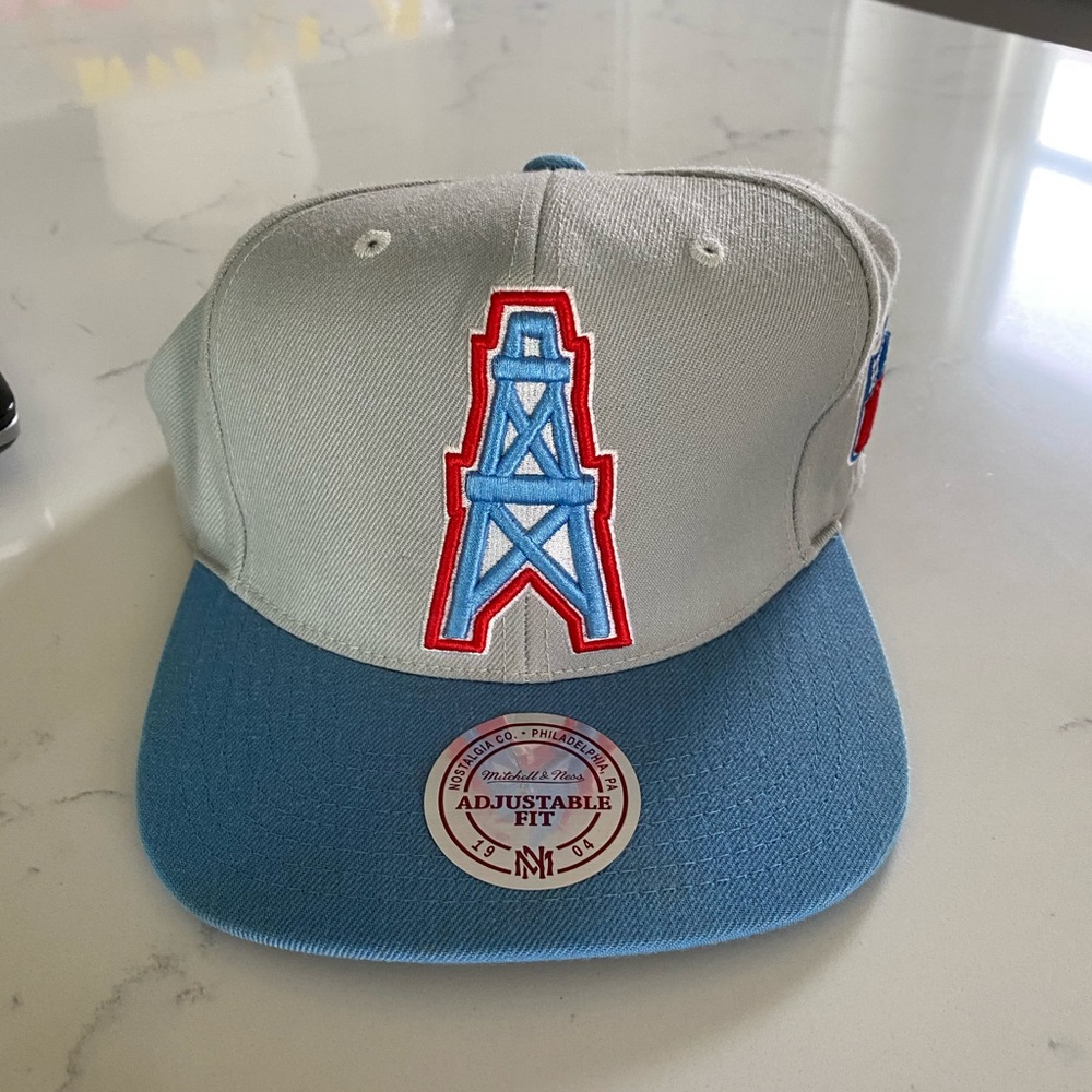 Houston oilers Tennessee oilers titans hat